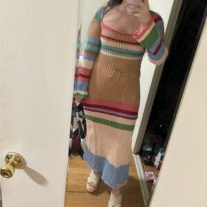 Verge girl crochet maxi dress